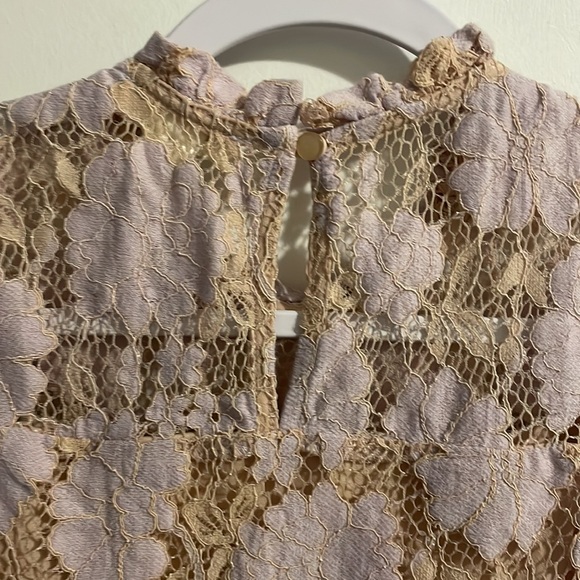 3/$15💛 🌷Pink Dressy Monteau Top 🌷 - Picture 6 of 8